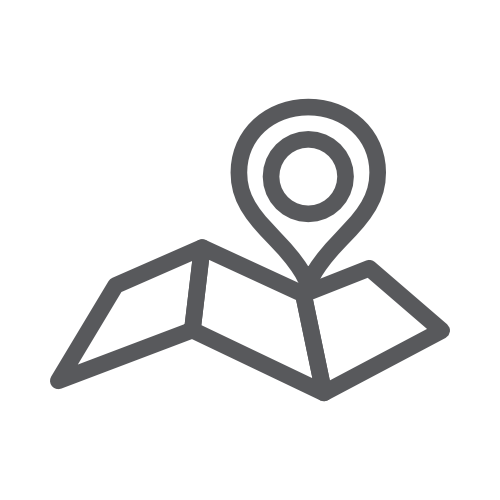 Eine Landkarte als Icon